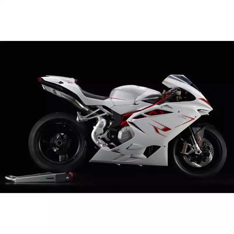 Béquille Avant Rouge Pour MV Agusta F4 750/1000/1078 - Pièce Neuve Générique