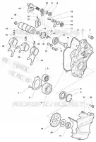 BARILLET - FOURCHETTE DE SELECTION  BRUTALE mvagusta-moto 2014 BRUTALE 675 34