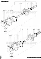 POMPE A EAU  BRUTALE mvagusta-moto 2007 BRUTALE 910R 36