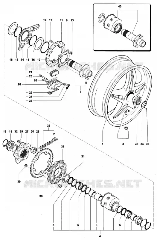 Suzuki tl 1000 s 1999 26000 kms - Motos