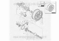 ROUE ARRIERE  DRAGSTER mvagusta-moto 2022 DRAGSTER ROSSO - RR - RR SCS - RC SCS 009