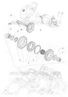 ROUE LIBRE / PIGNON DE DEMARREUR  BRUTALE mvagusta-moto 2013 BRUTALE 800 31
