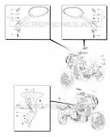 RETROVISEURS - COUVERCLES  BRUTALE mvagusta-moto 2012 BRUTALE 1090RR 16