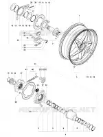 ROUE ARRIERE  BRUTALE mvagusta-moto 2012 BRUTALE 1090RR 8