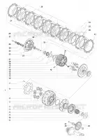 EMBRAYAGE  F3 mvagusta-moto 2012 F3 800 33