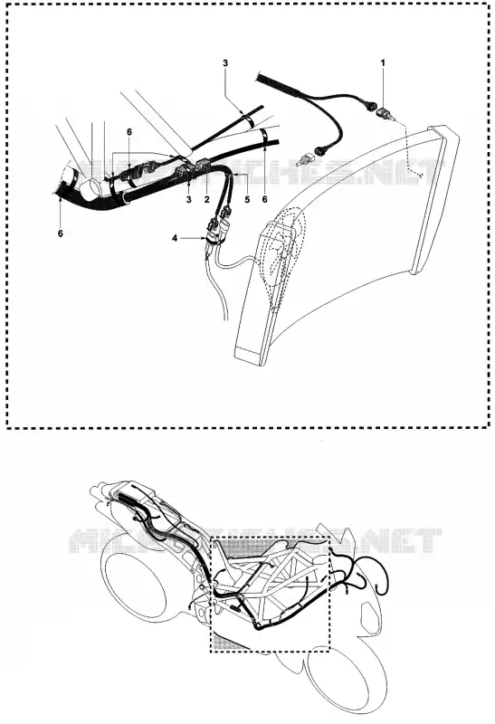 SYSTÈME ELECTRIQUE 2 MV Agusta moto F4 2002 F4 750S  F4 750S