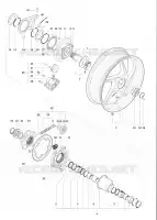 ROUE ARRIERE  BRUTALE mvagusta-moto 2017 BRUTALE 800 14