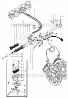 GUIDON DROIT  F4 mvagusta-moto 2007 F4 1000R 14