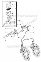 GUIDON DROIT  DRAGSTER mvagusta-moto 2016 DRAGSTER 11