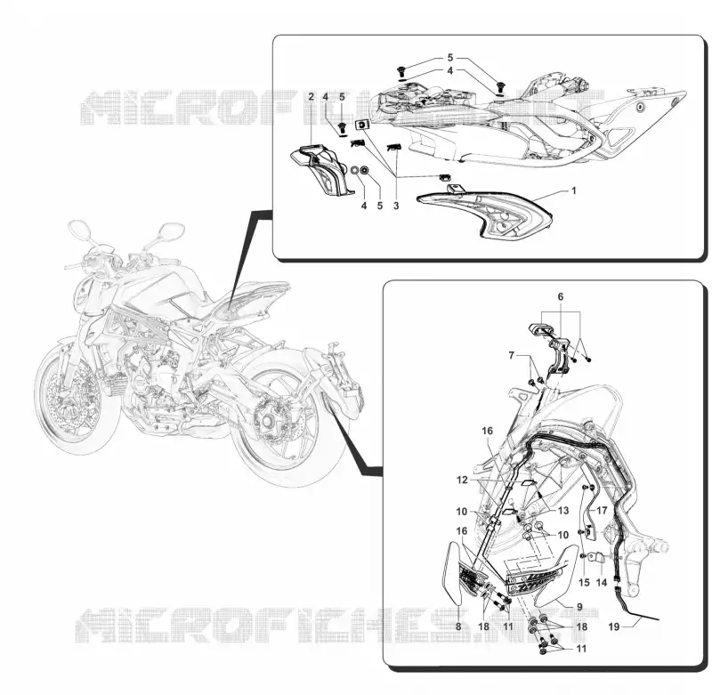 FEU ARRIERE - CLIGNOTANTS MV Agusta moto DRAGSTER 2016 DRAGSTER  DRAGSTER