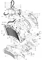 SYSTÈME DE REFROIDISSEMENT   STRADALE mvagusta-moto 2016 STRADALE 800 31