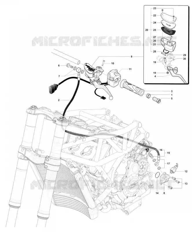 Relais De Démarreur Pour MV Agusta Stradale 800 (2015-2017) - Neuf Générique