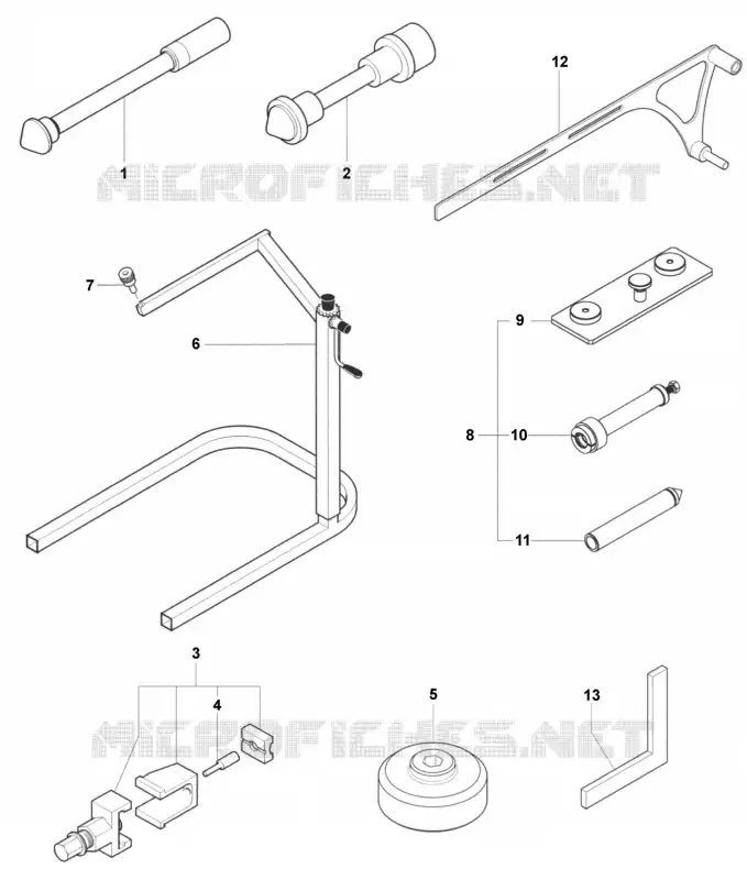 OUTILS DE MAINTENANCE PARTIE CYCLE 2 MV Agusta moto TURISMO VELOCE 2020 TURISMO VELOCE 800  TURISMO VELOCE 800
